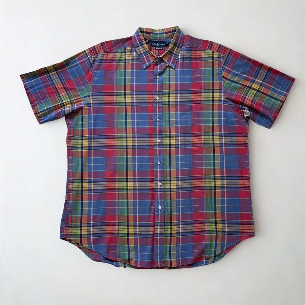 Ralph Lauren Plaid Shirt Size 2XLT